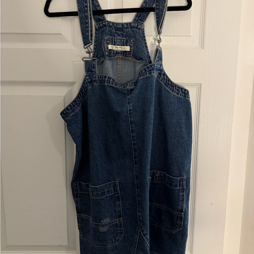 Free People Blue Denim Dress